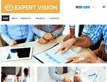 Tablet Screenshot of expert-vision.net